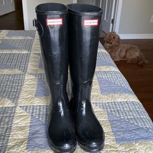 Hunter High Gloss Rain Boot